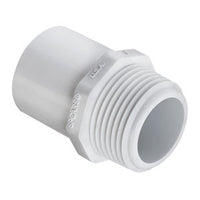 461-007 | 3/4 PVC MALE ADAPTER SPIGOTXMPT SCH40 | (PG:040) Spears