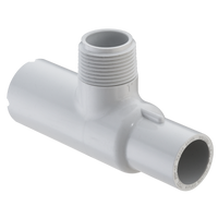 476-010 | 1 PVC MANIFOLD TEE SPGXSOCXMPT SCH40 | (PG:020) Spears