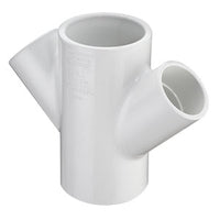 476-578F | 8X2 PVC REDUCING DOUBLE WYE SOCKET SCH40 100 PSI G | (PG:047) Spears