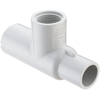 477-010 | 1 PVC MANIFOLD TEE SPGXSOCXFPT SCH40 | (PG:020) Spears