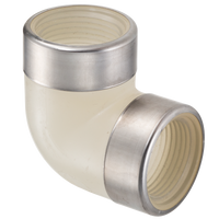 4808-005SR | 1/2 PP 90 ELBOW W/SS RING SRFPTXSRFPT | (PG:060) Spears