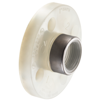 4852-007SR | 3/4 PP ONE-PIECE FLANGE W/SS RING SRFPT | (PG:060) Spears