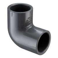 406-025G | 2-1/2 PVC 90 ELBOW SOCKET SCH40 GRAY | (PG:043) Spears