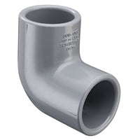 806-005C | 1/2 CPVC 90 ELBOW SOCKET SCH80 | (PG:090) Spears