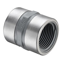830-012CSR | 1-1/4 CPVC COUPLING REINFORCED FEMALE THREAD SCH80 | (PG:096) Spears