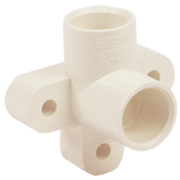 DE4106-005C | 1/2 CTS CPVC DROP EAR ELBOW SOCKET ONE PIECE | (PG:035) Spears