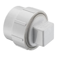 P105X-080 | 8 PVC DWV CLEAN OUT ADAPTER SPIGOTXFPT W/PLUG | (PG:051) Spears