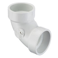 P300-040 | 4 PVC DWV 1/4 BEND HUBXHUB | (PG:051) Spears