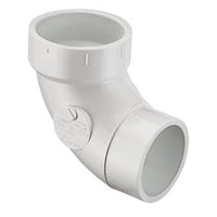 P302-015 | 1-1/2 PVC DWV STREET 1/4 BEND SPIGOTXHUB | (PG:051) Spears