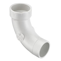 P309-060 | 6 PVC DWV LONG SWEEP 1/4 BEND HUBXSPIGOT | (PG:051) Spears