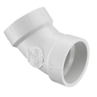 P321-060 | 6 PVC DWV 1/8 BEND HUBXHUB | (PG:051) Spears
