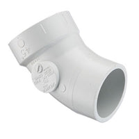 P323-040 | 4 PVC DWV STREET 1/8 BEND HUBXSPIGOT | (PG:051) Spears