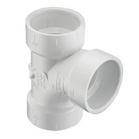 P400-015 | 1-1/2 PVC DWV SANITARY TEE HUBXHUBXHUB | (PG:051) Spears