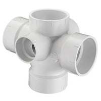 P439-420 | 4X4X4X4X2X2 DWV DOUBLE REINFORCED THREAD R&L INLET ALLHUB | (PG:051) Spears