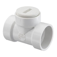 P445X-040 | 4 PVC DWV FLUSH CLEAN OUT TEE W/PLUG HXHXFPT | (PG:051) Spears