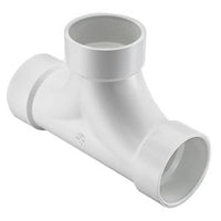 P448-030 | 3 PVC DWV 2-WAY CLEAN OUT HUBXHUBXHUB | (PG:051) Spears