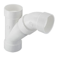 P503-080 | 8 PVC DWV COMB WYE & 1/8 BEND 2 PCE HXHXH | (PG:051) Spears