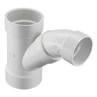 P504-582 | 8X8X4 PVC DWV CMB WYE & 1/8 BEND 2PC HXHXH | (PG:051) Spears