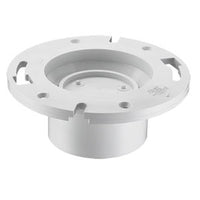P800KO-422 | 4X3 PVC DWV CLOSET FLANGE W/KO HUB W/2NO | (PG:051) Spears
