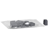 A9XPE110 | Set of 10 End Caps 1 Pole for Acti 9 | Square D
