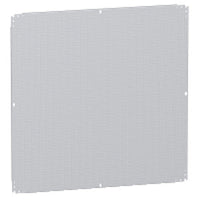 NSYMF43 | BACKPANEL, 10 X 14, PERFORATED, GRAY POWDER COATED | Square D