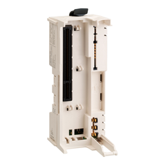 Square D TM5ACBN1 Modicon TM5, Bus base for field bus interface module and Interface Power, 24 V DC, white | Blackhawk Supply