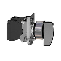 XB4BJ21 | Black selector switch Dia22 2-position stay put 1NO 600V | Square D by Schneider Electric