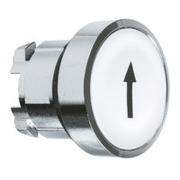 ZB4BA334 | Harmony White Flush Pushbutton Head, 22mm, Spring Return, UP ARROW | Square D