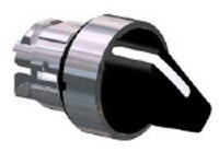 ZB4BD2 | Black Selector Switch Head, 22mm, 2-Position, Stay Put | Square D