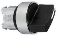 ZB4BD3 | Black Selector Switch Head, 22mm, 3-Position, Stay Put | Square D