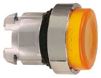 ZB4BH53 | Orange Projecting Illuminated Pushbutton Head, Ø22 push-push for integral LED | Square D