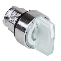 ZB4BK1513 | White Illuminated Selector Switch Head 22mm 3-Position Spring Return | Square D