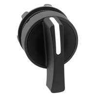 ZB5AJ7 | Black Selector Switch Head 22mm 3-Position Spring Return | Square D