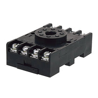 SR2P-06 | 8 PIN SNAP ON RAIL RELAY SCKT | IDEC Relays