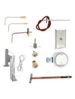 A-306 | Outdoor static pressure sensor | includes 50' vinyl tubing | mounting bracket and hardware. Red sensor. | Dwyer