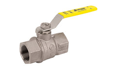 Jomar 100-504 T-100SSE | 3/4" | 2 Piece | Full Port | Threaded Connection | 600 WOG | Stainless Steel Ball and Stem | Blackhawk Supply