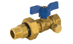 Jomar 102-313DU T-203DU | 1/2" | 2 Piece | Dielectric Union End | 600 WOG | with Side Tap | FIP UE x FIP | Blackhawk Supply