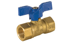 Jomar 101-413 T-204_FIP-FIP | 1/2" | 2 Piece | 600 WOG | FIP x FIP | with Teardrop Handle | Blackhawk Supply