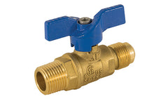Jomar 101-702 T-204_MIP-FL | 1/2" | x 3/8" | 2 Piece | 600 WOG | MIP x Flare | with T-handle | Blackhawk Supply