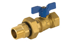 Jomar 101-803DU T-204DU_MIP-FIP | 1/2" | x 1/2" | 2 Piece | Integrated Dielectric Union End | 600 WOG | MIP UE x FIP | Blackhawk Supply