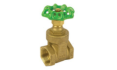 Jomar 103-303G T-301G | 1/2" | Gate Valve | Non-rising Stem | Threaded Connection | 200 WOG | Blackhawk Supply