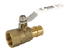 Jomar 104-555PG T-422G_FIP | 1" | 2 Piece | Standard Port | Threaded Female x Expansion Pex (A) Connection | 400 WOG | Stainless Steel Ball and Stem | Blackhawk Supply
