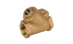 Jomar 105-306 T-511 | 1-1/4" | Bronze Y-Pattern Swing Check Valve | Threaded Connection | 300 WOG | Class 150 | Blackhawk Supply