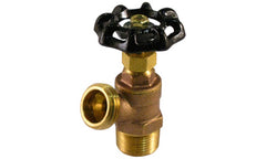 Jomar 201-004 T-621 | 3/4" | Regular Brass Boiler Drain | Threaded Male Connection | 125 WOG | Blackhawk Supply