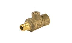 Jomar 100-396G T-83CG | 1/4" | FIP x 1/4" | MIP | Full Port | 2 Piece | Mini Valves | 600 WOG | Stainless Steel Ball and Stem | Blackhawk Supply