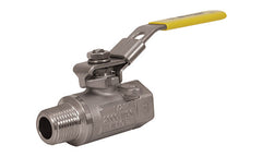 Jomar 101-934 T-SS-2000N-MF | 3/4" | 2 Piece | Standard Port | Male x Female Connection | 2000 WOG | Blackhawk Supply