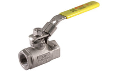 Jomar 100-934 T-SS-2000N | 3/4" | 2 Piece | Standard Port | Threaded Connection | 2000 WOG | Blackhawk Supply