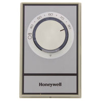 T498B1553 | ELECTRIC HEAT THERMOSTAT SPST, BIMETAL SNAP ACTING SWITCH, BRUSH GOLD, DEG F. | Resideo