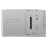 T8034N1007 | HORIZONTAL 1HEAT/1 COOL MECHANICAL THERMOSTAT. TERMINALS: R, RC, G, Y, W, O, B. SCALE: 50-90F. SYSTEM SWITCH: HEAT-OFF-COOL. FAN: ON-AUTO. | Resideo