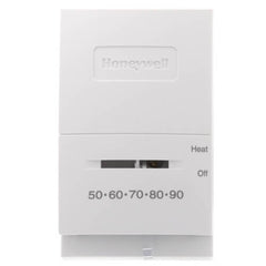 Resideo T822K1000 VERTICAL HEAT ONLY MECHANICAL THERMOSTAT. TERMINALS: R, W. SCALE: 50-90F. SYSTEM SWITCH: HEAT/OFF. NO FAN SWITCH | Blackhawk Supply